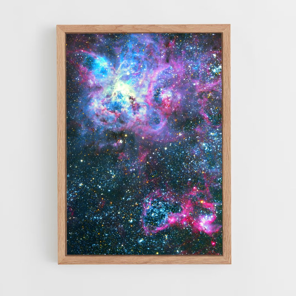 Poster Étoiles de Taranui – affiche Nébuleuses (vue 4)